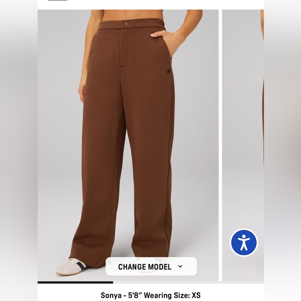 Fabletics Brown Women's Track Pants